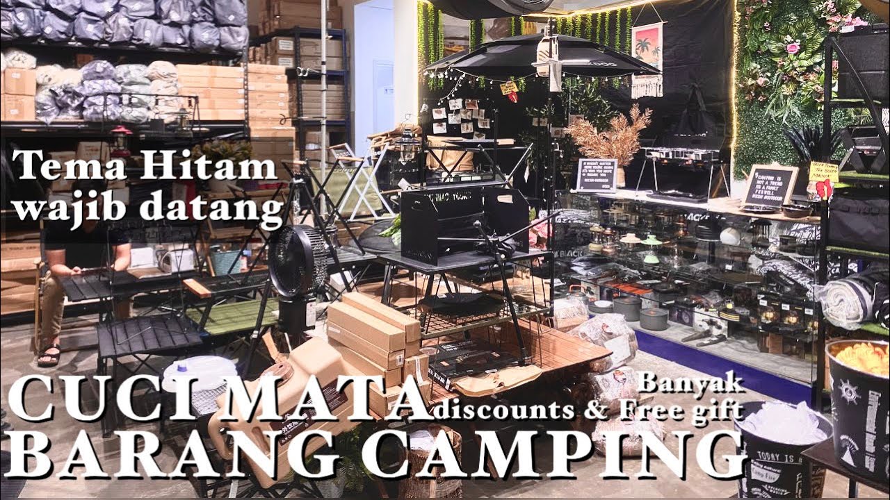 CUCI MATA BARANGAN CAMPING | MKSH Outdoor | Window shopping hari raya aidiladha