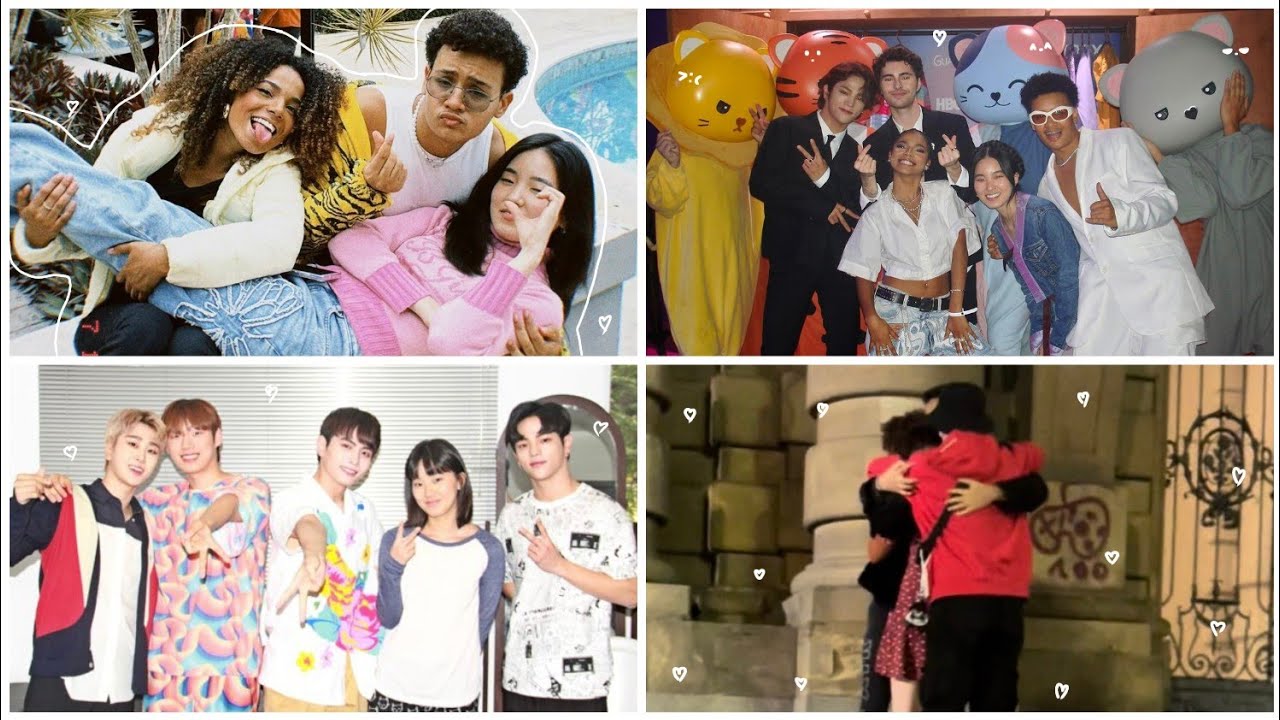 random Além do Guarda-Roupa cast moments for a serotonin boost