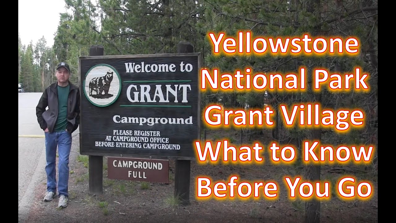 Yellowstone National Park - Grant Village Campground Review