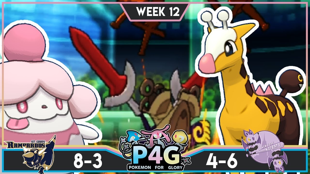 WHEN GIRAFARIG IS A THREAT!! St. Louis Rampardos Vs New York Noibats P4G S3 W12 | Pokemon Ultra Sun