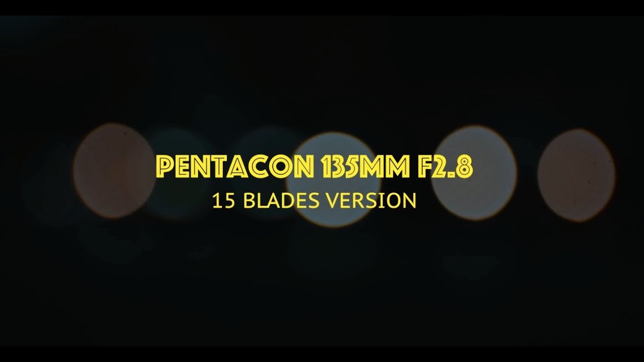 Lumix S5 & Pentacon 135mm F 2.8 15 blades version
