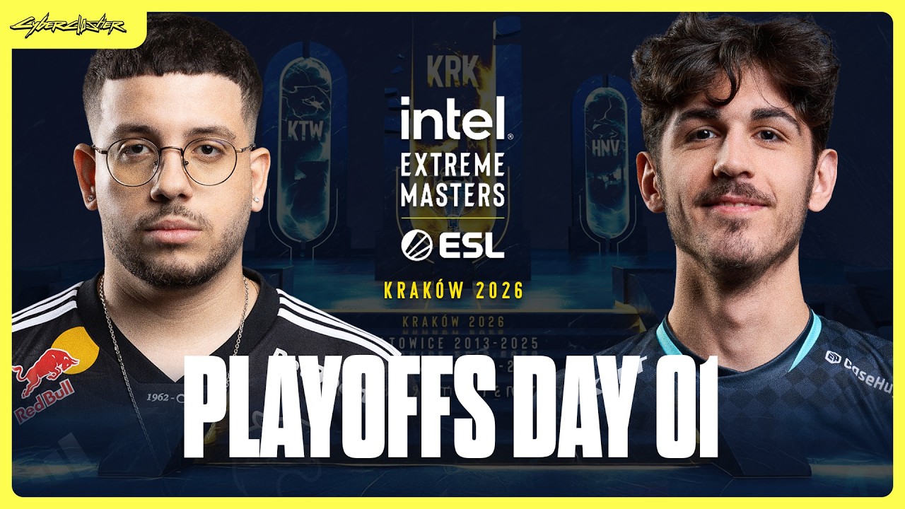 [Live] ⚔️Aurora vs FURIA ⚔️G2 vs MOUZ - 🏆IEM Krak&oacute;w 2026 - Playoffs - Day 1