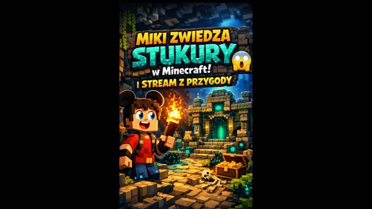 Miki zwiedza STUKURY w Minecraft! 😲 | Stream z przygody