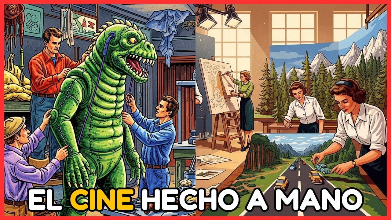 El CINE Antes de la Computadora: así Nacieron los Efectos Prácticos