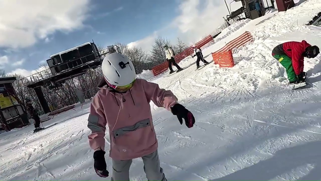 日本滑雪 | 斑尾高原滑雪場 | Tangram滑雪場 | 25-26雪季 | 全山走透透 | 單板練習