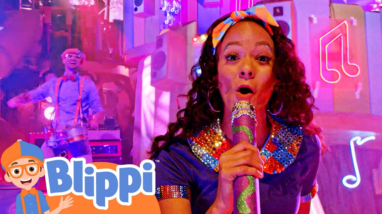 Rock Band (Shake it Together) | Blippi Songs 🎶| Educational Songs For Kids