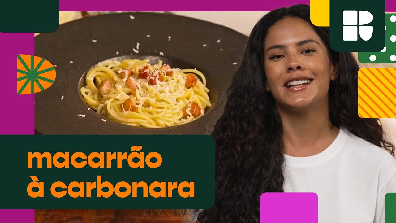 Macarrão à carbonara da Bella Campos! | Casa Receitas | Receitas