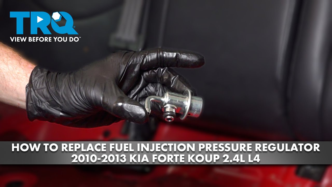 How to Replace Fuel Injection Pressure Regulator 2010-2013 Kia Forte Koup 2.4L L4