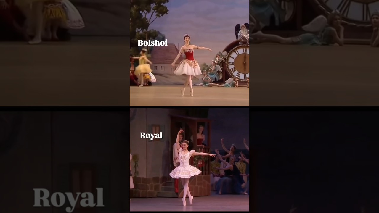 Bolshoi VS Royal 😱 #sobailarinosrenato 👈🏻 Natalia Osipova & Marianela Nunez