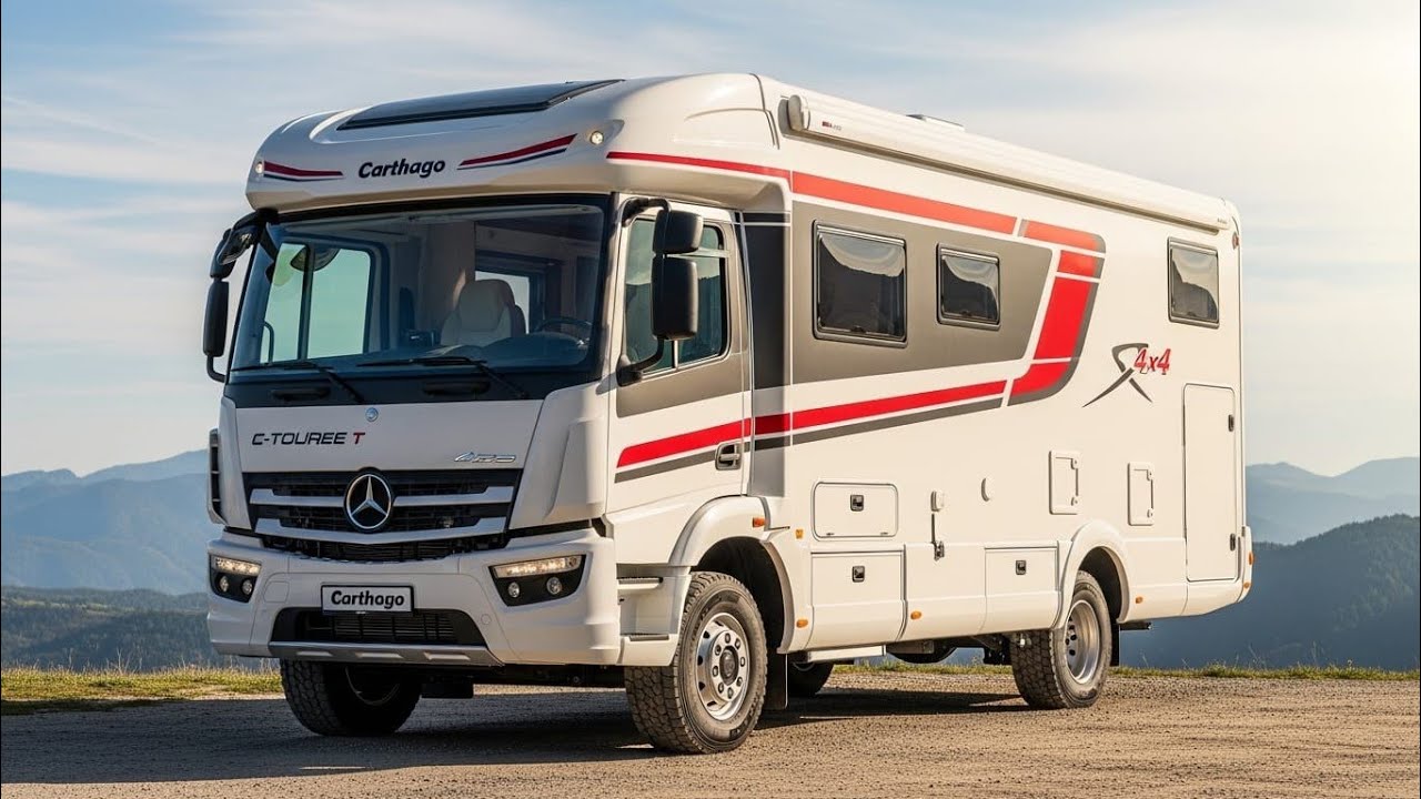 Unglaublich! Dieses 4x4 Luxus-Wohnmobil verändert das Reisen  immer, Carthago c-tourer T 148 LE 2026
