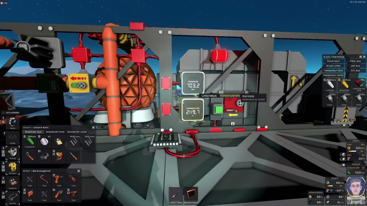 Stationeers ( Hot Gas Produktion )
