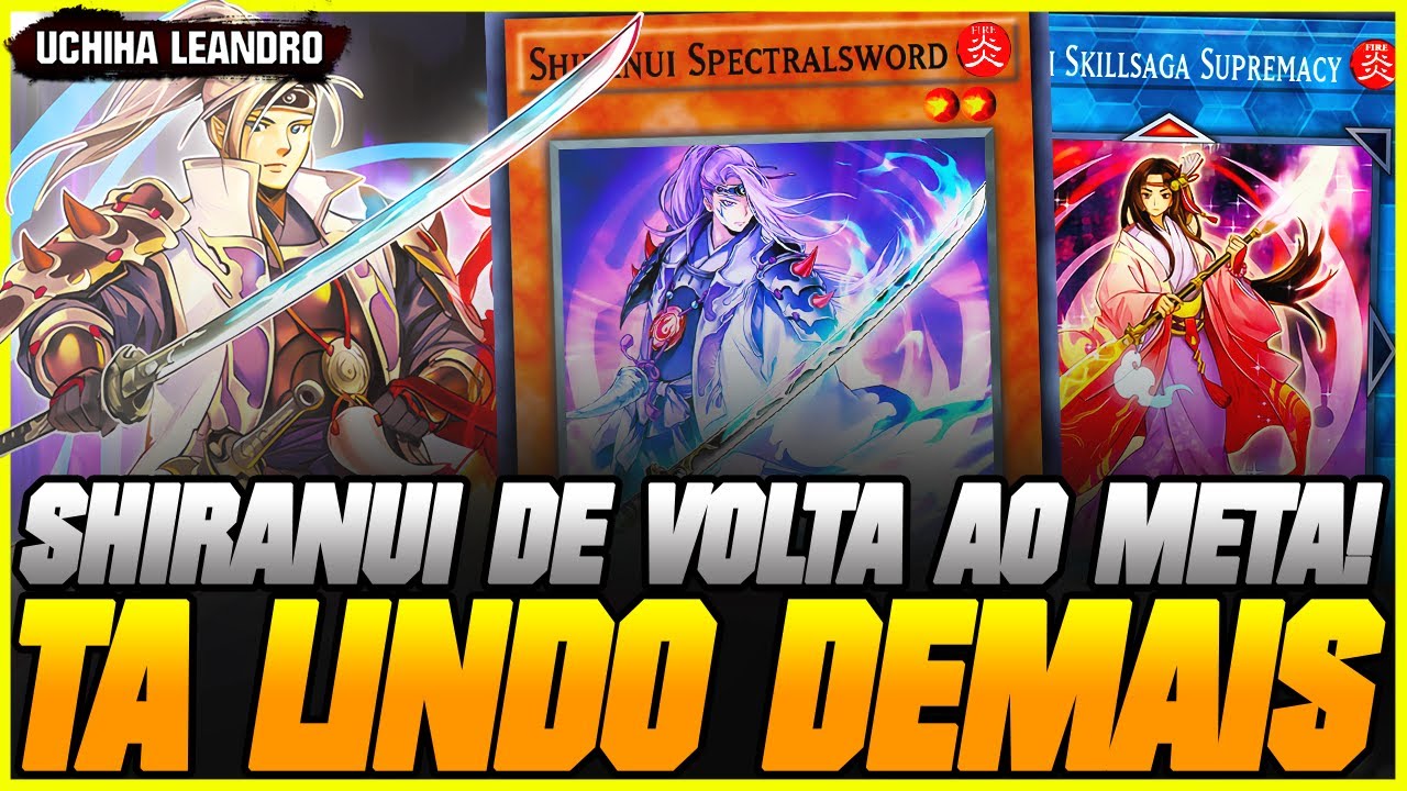 REI DOS JOGOS INVICTO COM 19 VITÓRIAS SEGUIDAS USANDO O NOVO SHIRANUI // YU-Gi-Oh! Duel Links