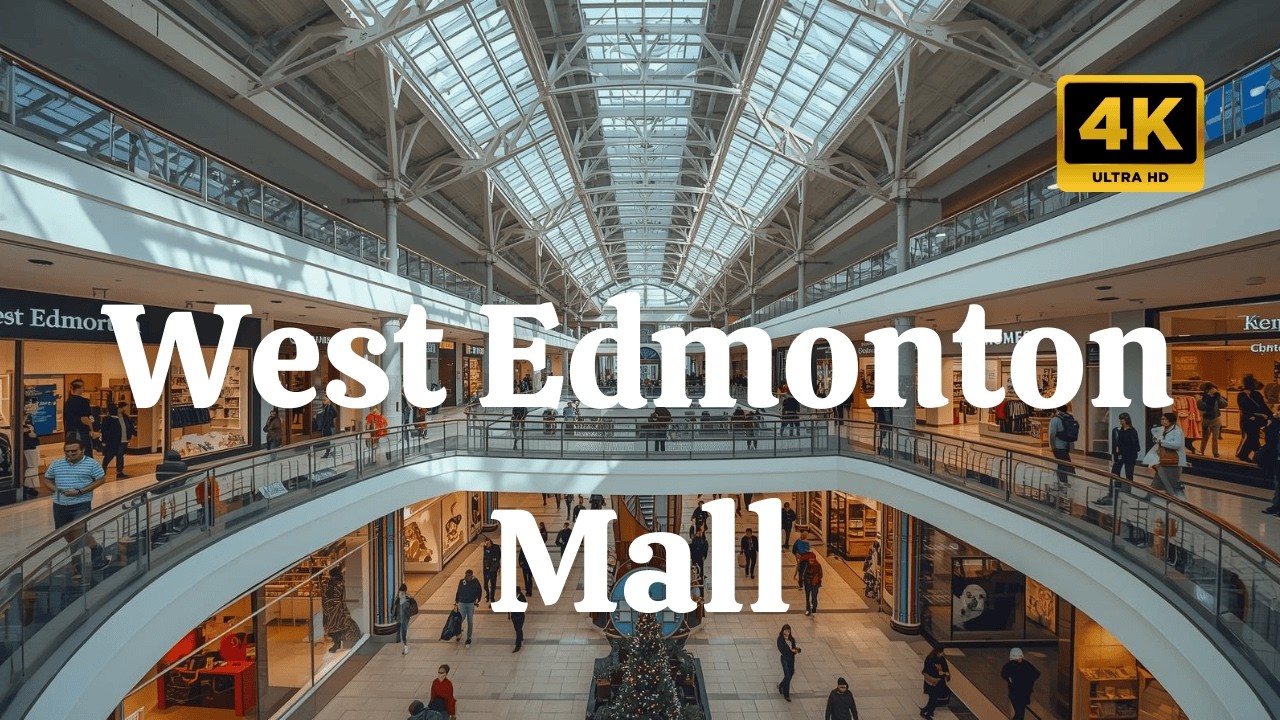 West Edmonton Mall Walking Tour 2026 | Edmonton Canada 4K