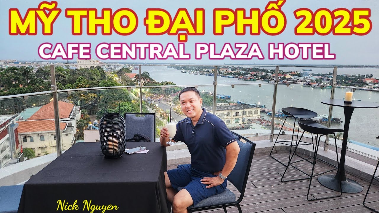 PHÁT HIỆN QUÁN CAFE VIEW SIÊU ĐẸP Ở MỸ THO ĐẠI PHỐ || TẾT 2025 || Nick Nguyen