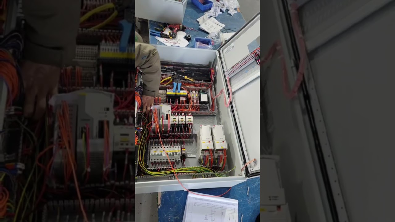 This is a control cabinet for equipment