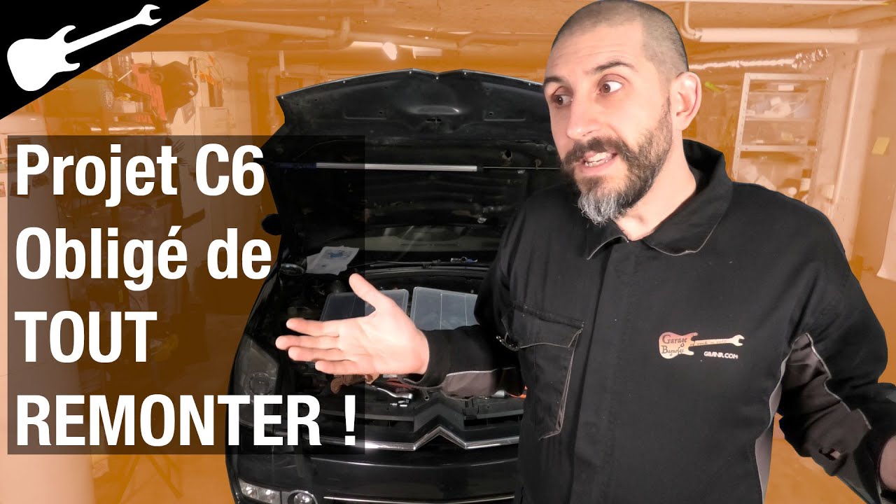 Citroën C6:  Je REMONTE TOUT pour la MONTER  🤸‍♂️
