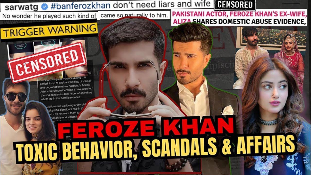 Feroze Khan&rsquo;s DARK SIDE: The Controversial Truth | All Allegations, Affairs & Scandals