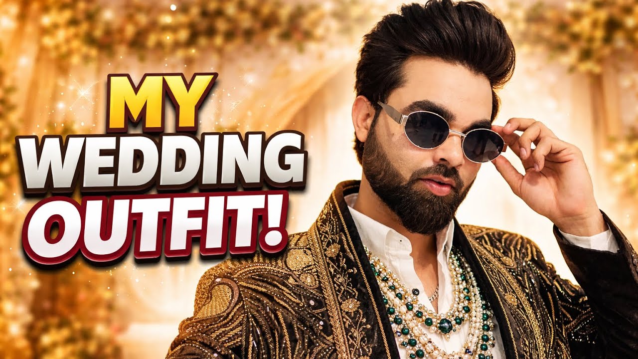Golu ka wedding look 😎||   ￼#golugolmaal #wedding 