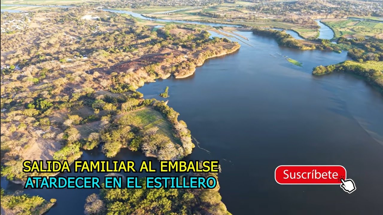 Recorrido Familiar Por Embalse En Los Guiliguistes En La Reina, Chalatenango. Aqui Llega Rio Lempa