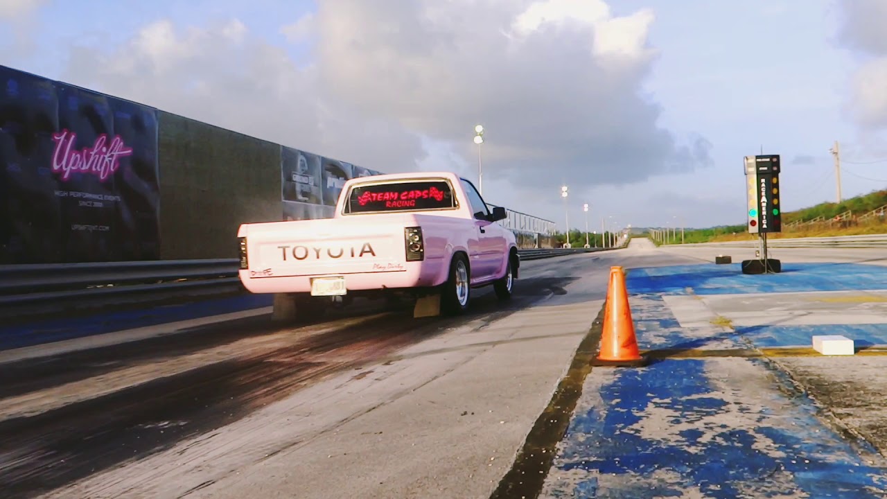 GuamDrags Team Caps GAS Leevi 22R Hilux 13.6 (POV VIDEO)