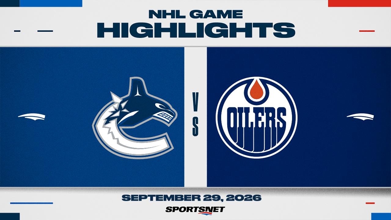 NHL Highlights | Canucks vs. Oilers - September 27, 2026