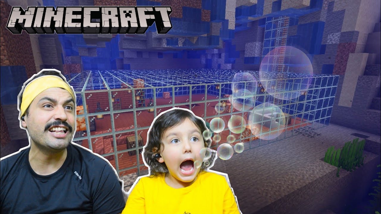 SU ALTINA MODERN GİZLİ EV YAPTIK! |  MINECRAFT 21.BÖLÜM