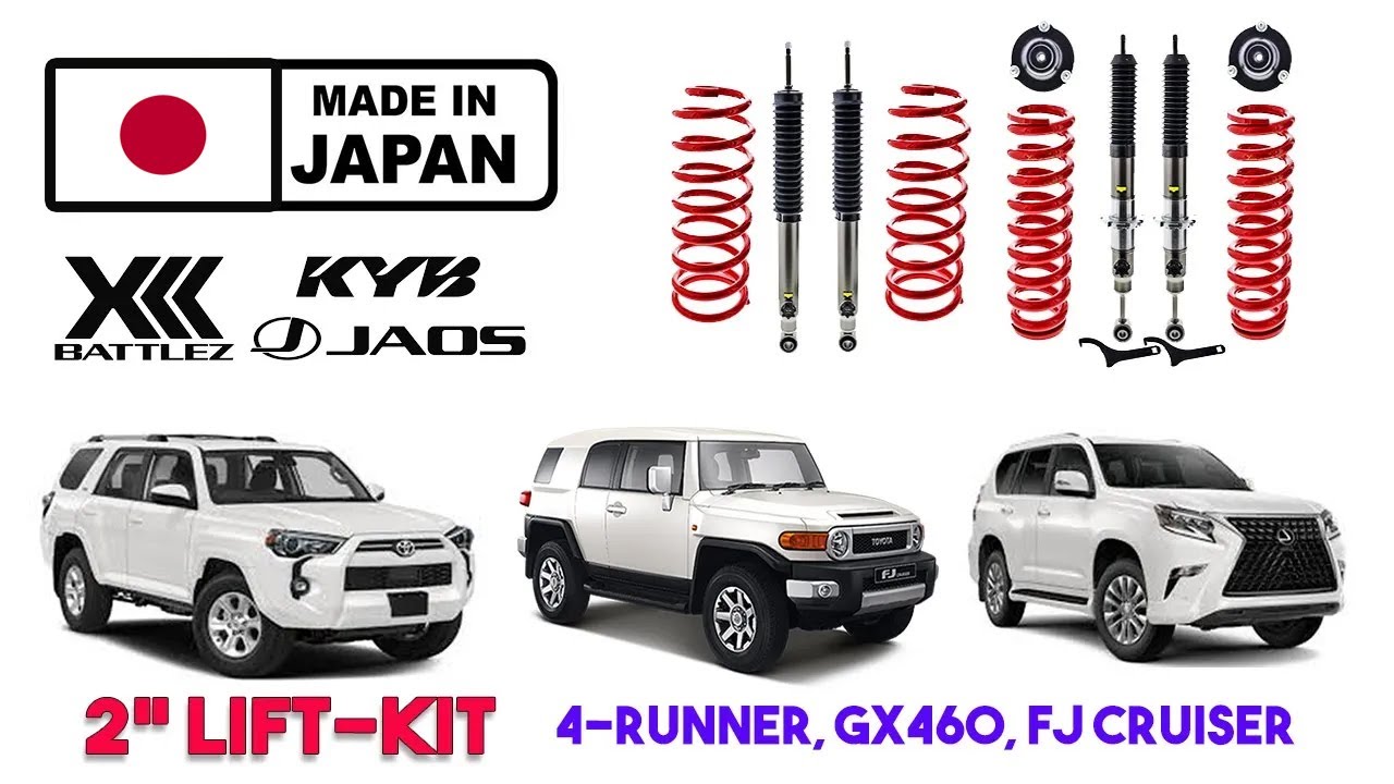 FINALLY - A Proper Japanese Lift-Kit For Toyota & Lexus 4x4s