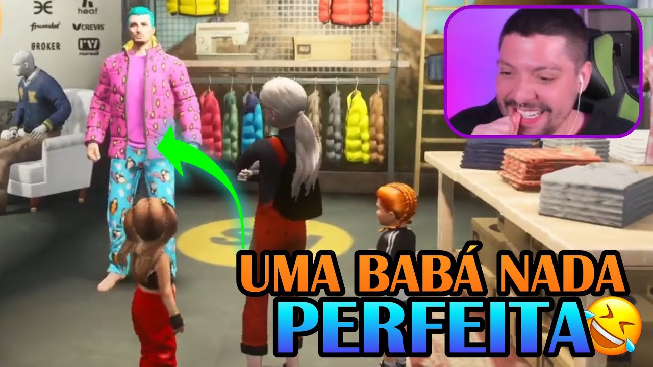 PUDIM. VAVA E MALU SE DIVERTEM COM A NOVA BABÁ GABE PEIXE | CDA - GTA-RP