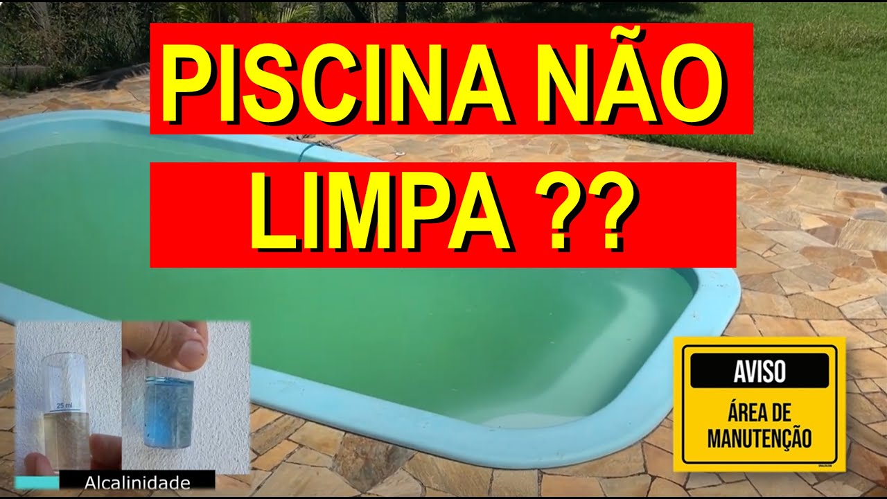 Piscina não limpa , não decanta e fica verde - SOLUÇÃO !!