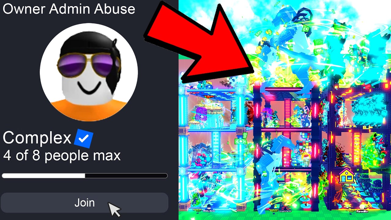 I JOINED OWNER SERVER During Admin Abuse in Escape Tsunami... (ft. Caylus)