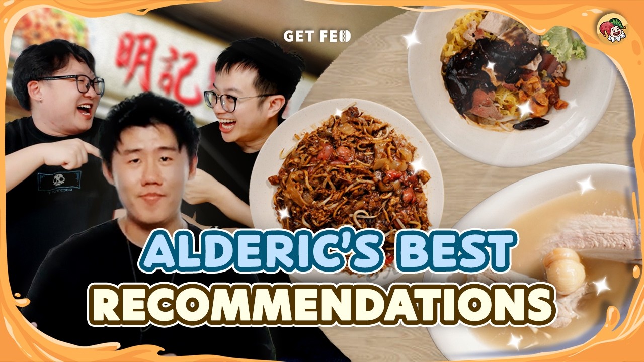 Alderic’s Top 3 Recommendations! | Get Fed Ep 104