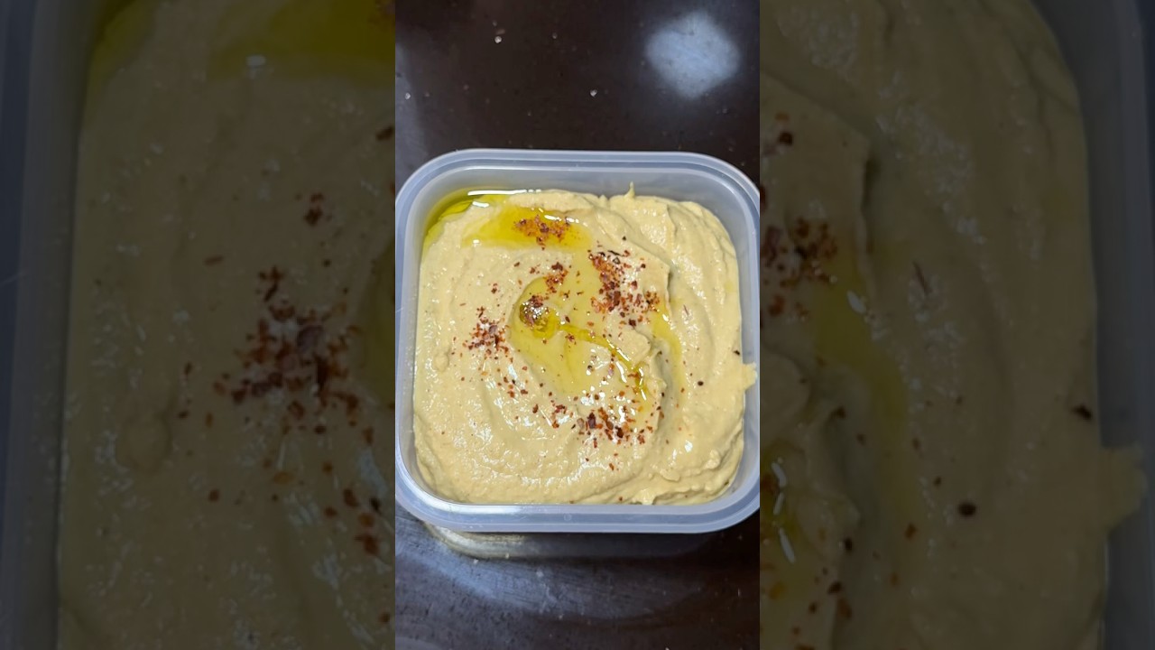 Хумус классический рецепт. Готовится 5 минут
