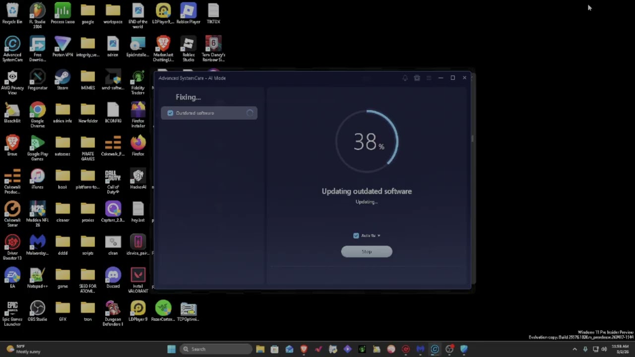 ADVANCED SYSTEMCARE 19 LICENSE WORKING KEY + DRIVER BOOSTER 13.4 KEY