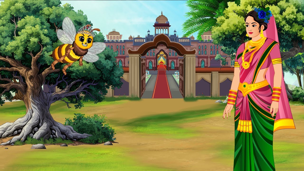 मधुमक्खी का बदला | बदला Honeybee Revenge | Hindi Story | Moral Story | Cartoon Kahani | BedtimeStory