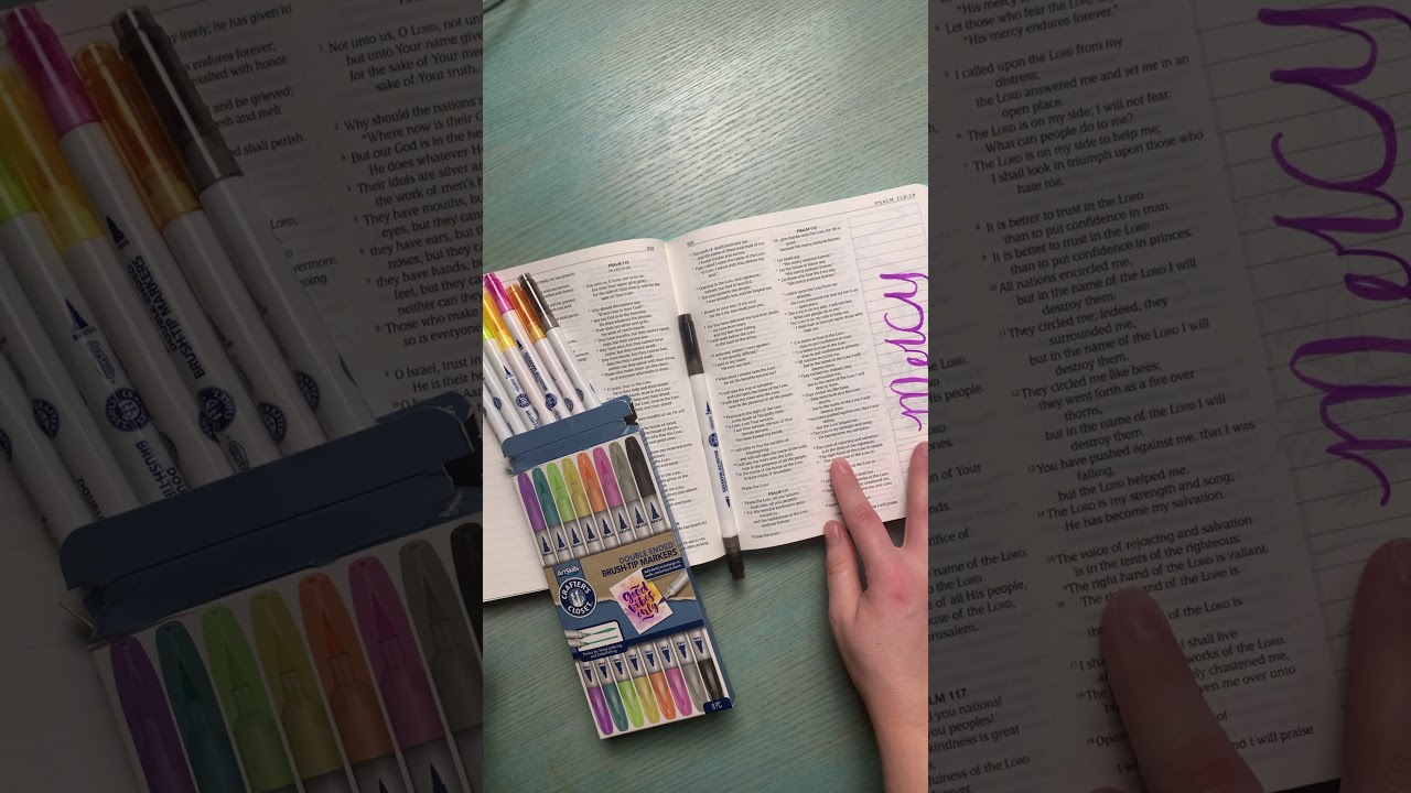 Bible Journaling Basics / Where to find CHEAP Bible Journaling Supplies!! 🙌#Shorts