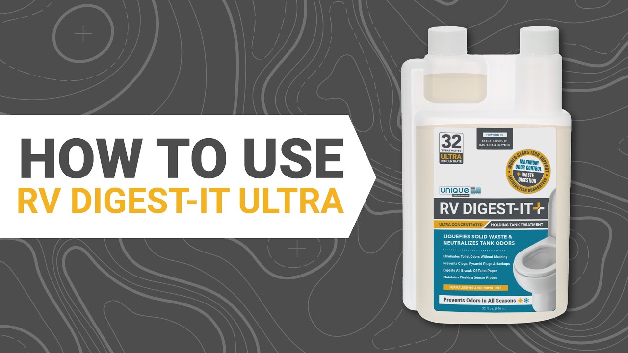 Ultimate RV Black Tank Care with RV Digest-It Ultra - Unique Camping + Marine