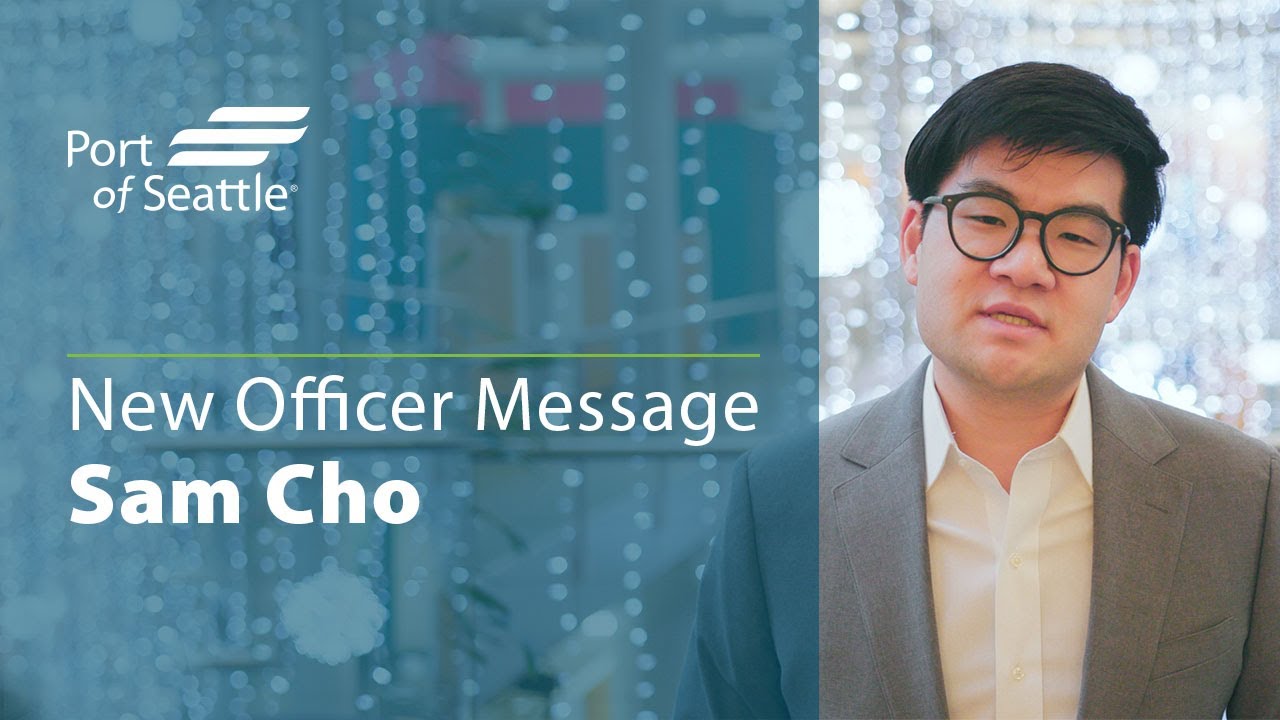 New Officer Message: Sam Cho