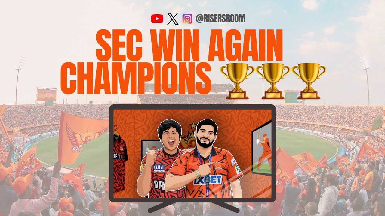 SEC With Their 3rd Trophy! | Risers Room Ep. 3