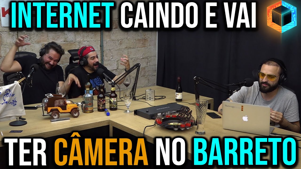 Internet caindo e vai ter c&acirc;mera no Barreto | Cortes do Caixa Preta