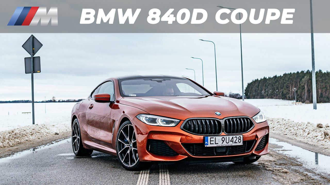 2018 BMW 840D COUPE xDrive M Sport - SUNSET ORANGE! Review IN DETAIL, ACCELERATION EXHAUST
