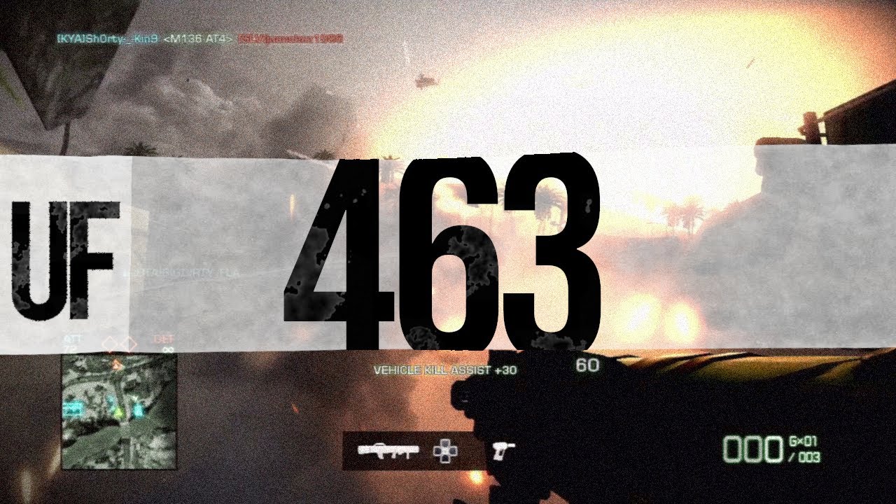 UNCUT FOOTAGE #463 BFBC2 Oasis Rush Attack (PS3)
