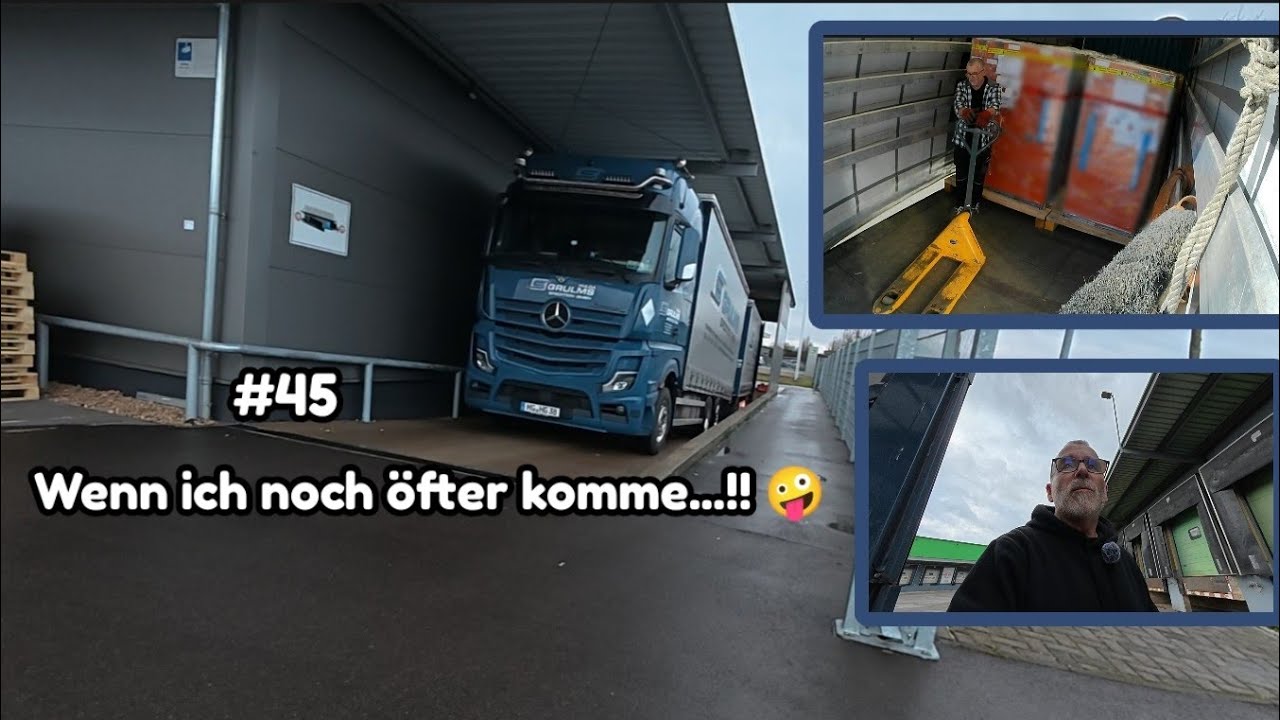#45 Manchmal muss man auch mal Glück haben 😁#fernfahrerwoche