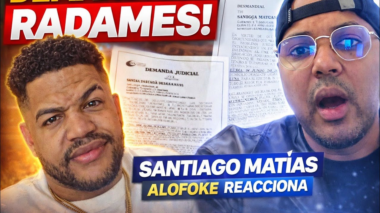 TRAICIÓNO A SANTIAGO MATÍAS ALOFOKE 😱 FIRMO LUINY 