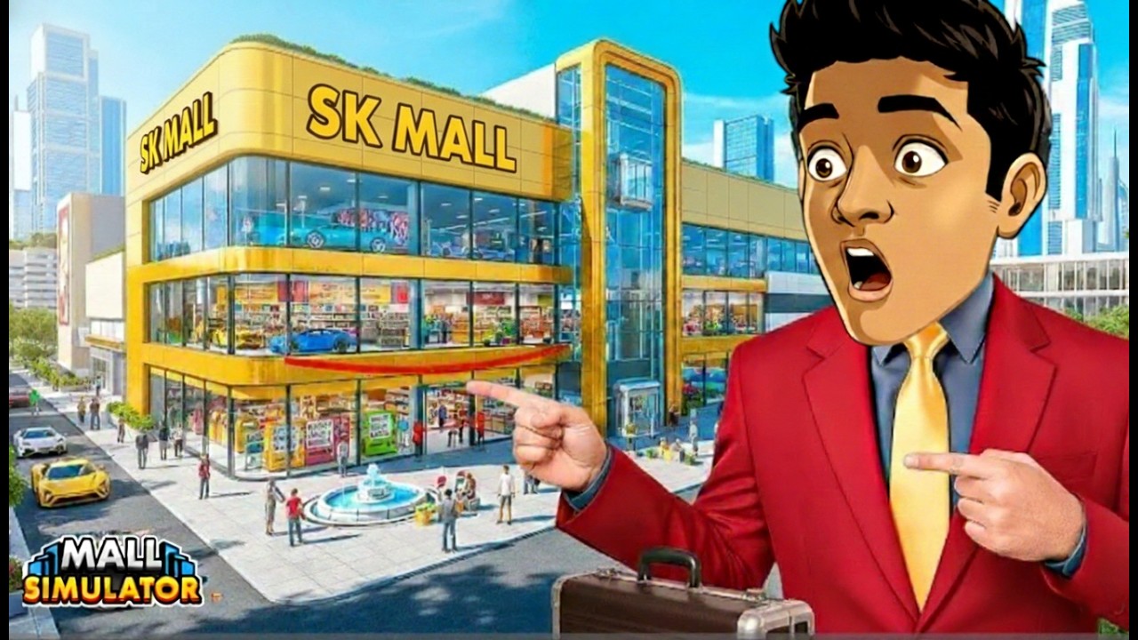 I BECAME RICH IN MALL SIMULATOR🤑!!! #3 @noobmastervideos