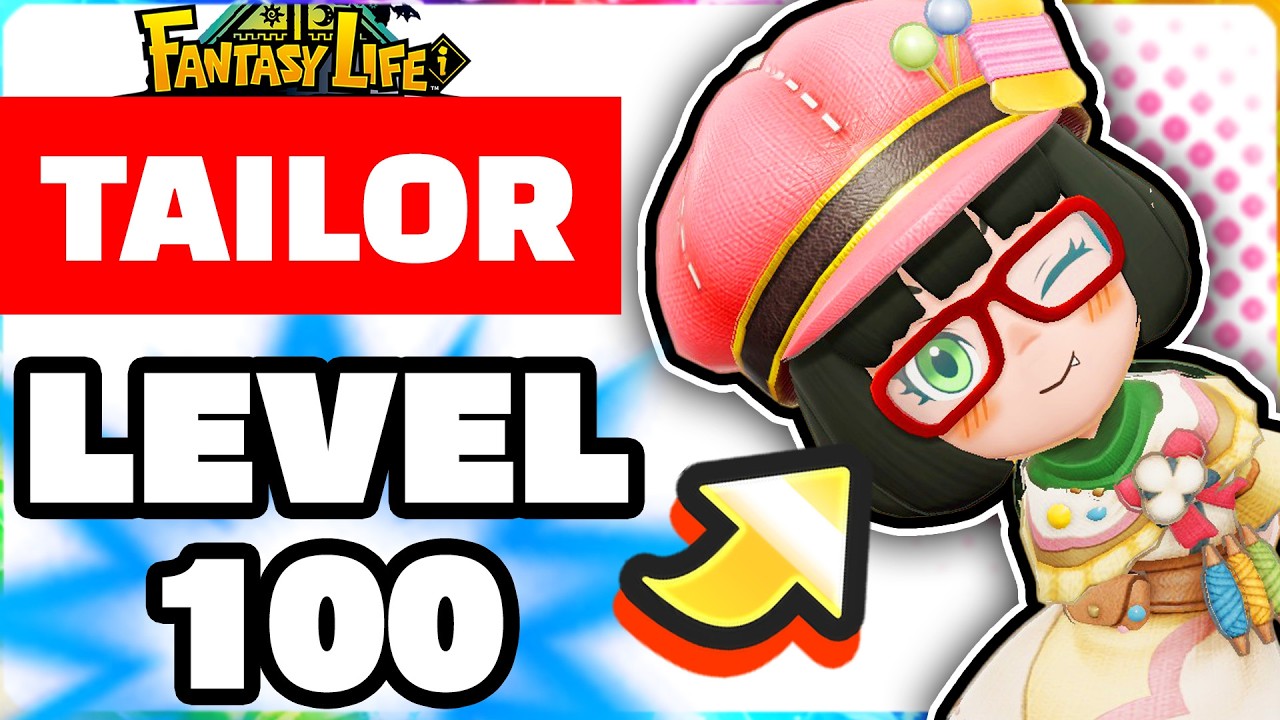 Fastest Tailor Level 100 in Fantasy Life i  &mdash; EXP Farm Guide for Grinding
