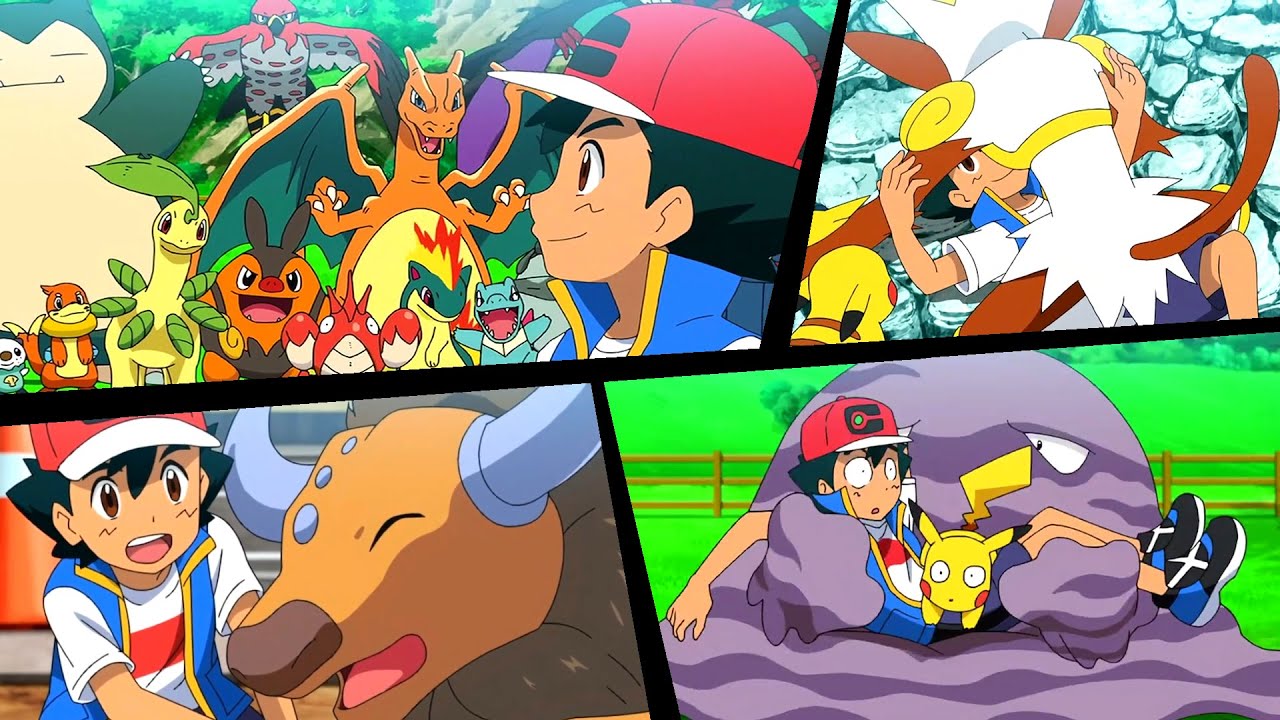 ASH SE REENCUENTRA CON TODOS SUS POKEMON!!!