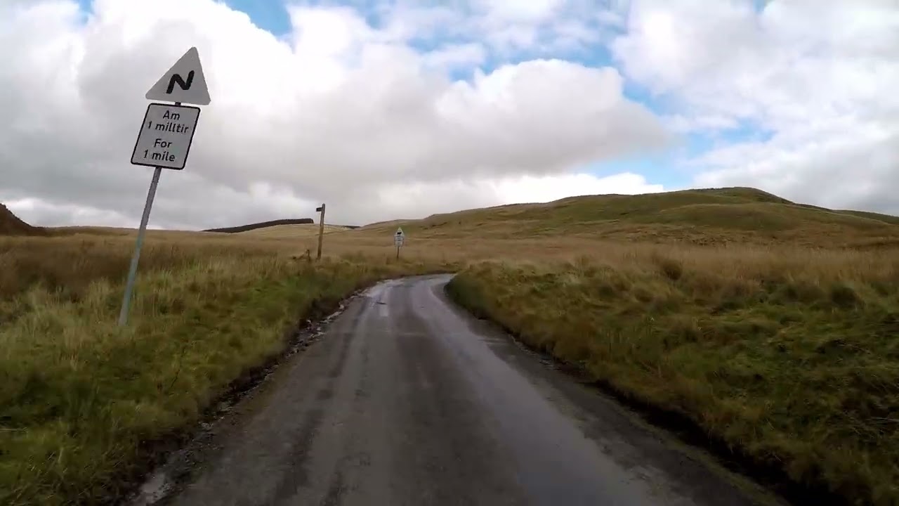 Out on the  motorbikes through Wales famous Elan valley