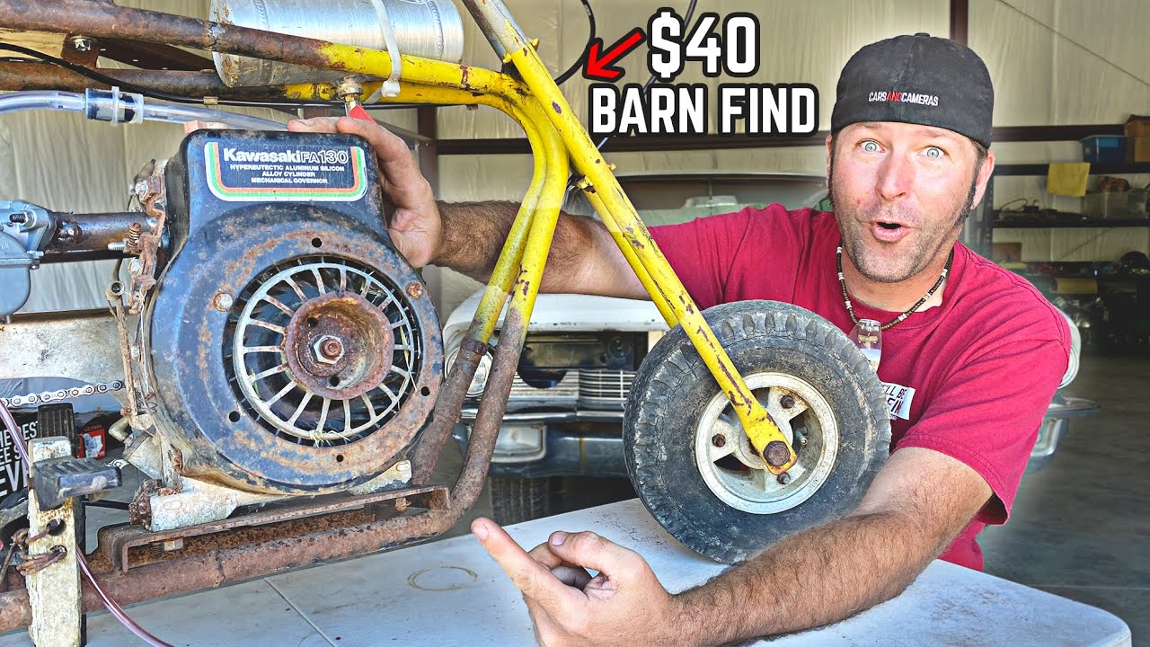 We bought a CHEAP 80's KAWASAKI Mini Bike... Will it Run and Ride Again?