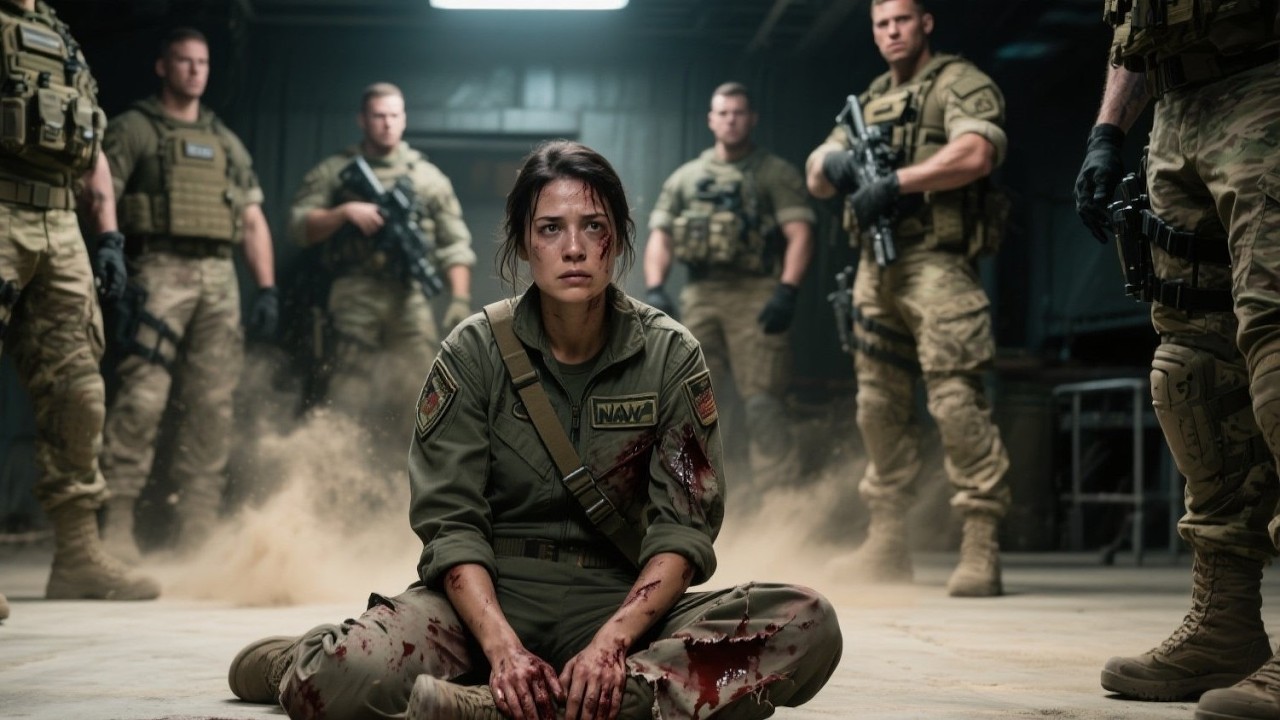 Bruised but Silent — The Entire SEAL Crew Froze in Shock When the Medic Disclosed Her Military Past