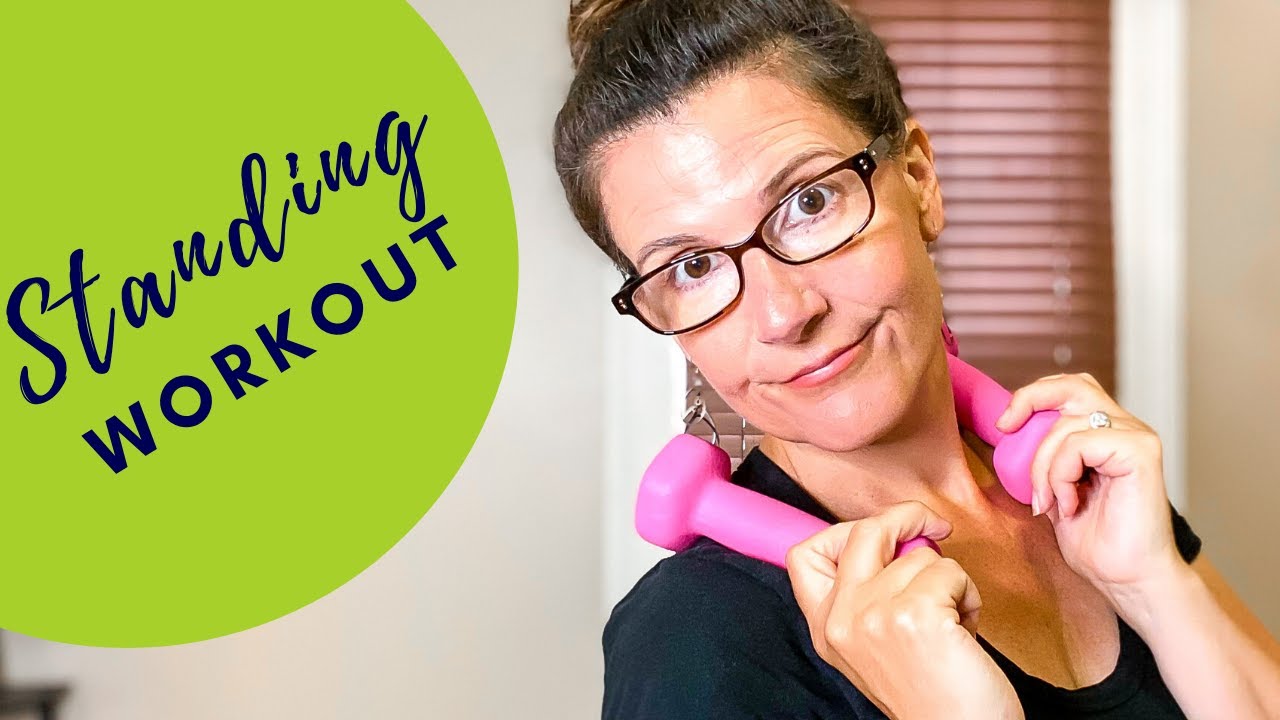STANDING TOTAL BODY WORKOUT WITH WEIGHTS